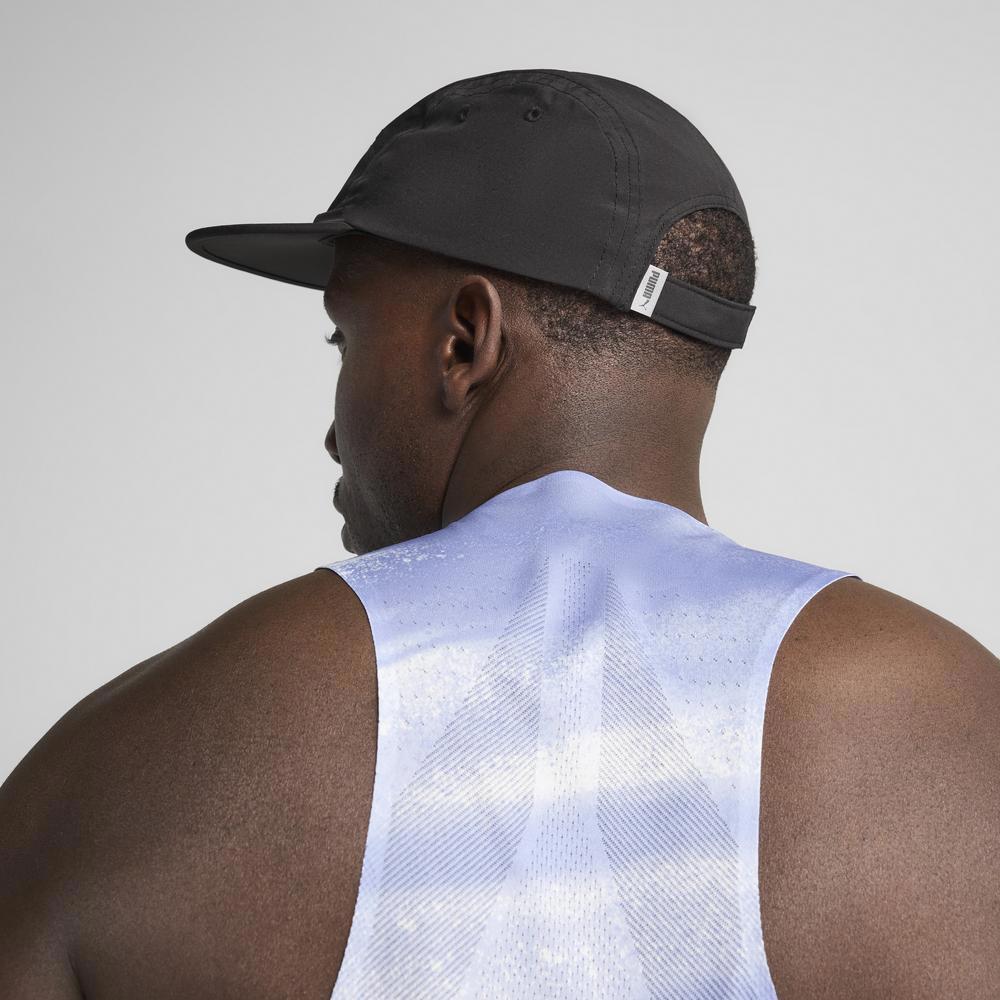 PUMA 慢跑系列五片帽 男女共同