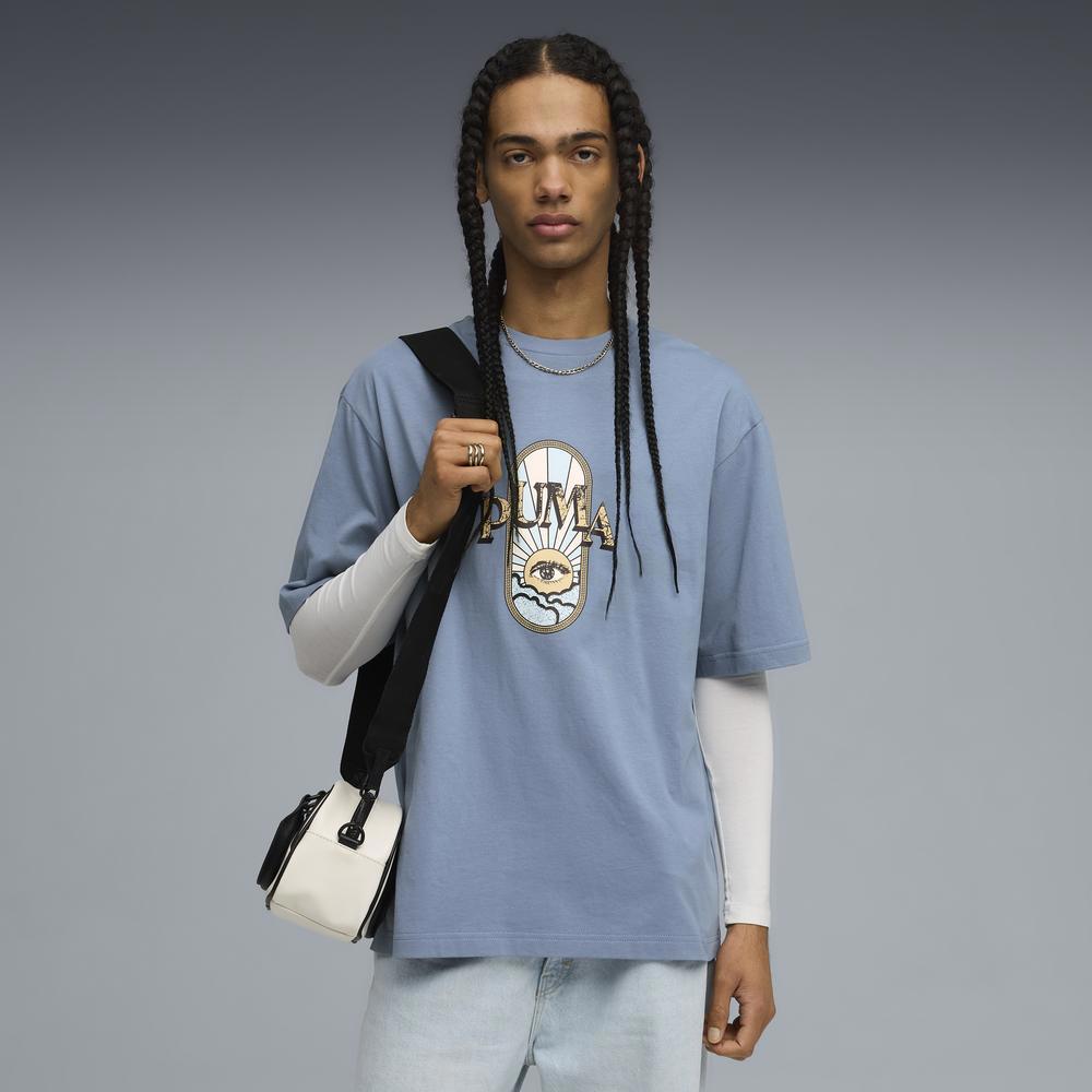 PUMA 流行系列Fest短袖T恤 男性