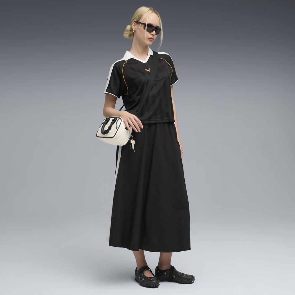 PUMA 流行系列T7足球風短袖Polo衫 女性