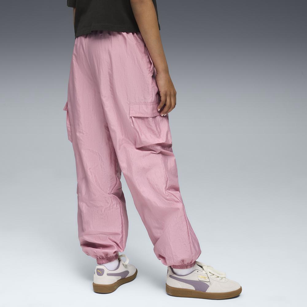 PUMA 基本系列Bowtique工裝長風褲 女童