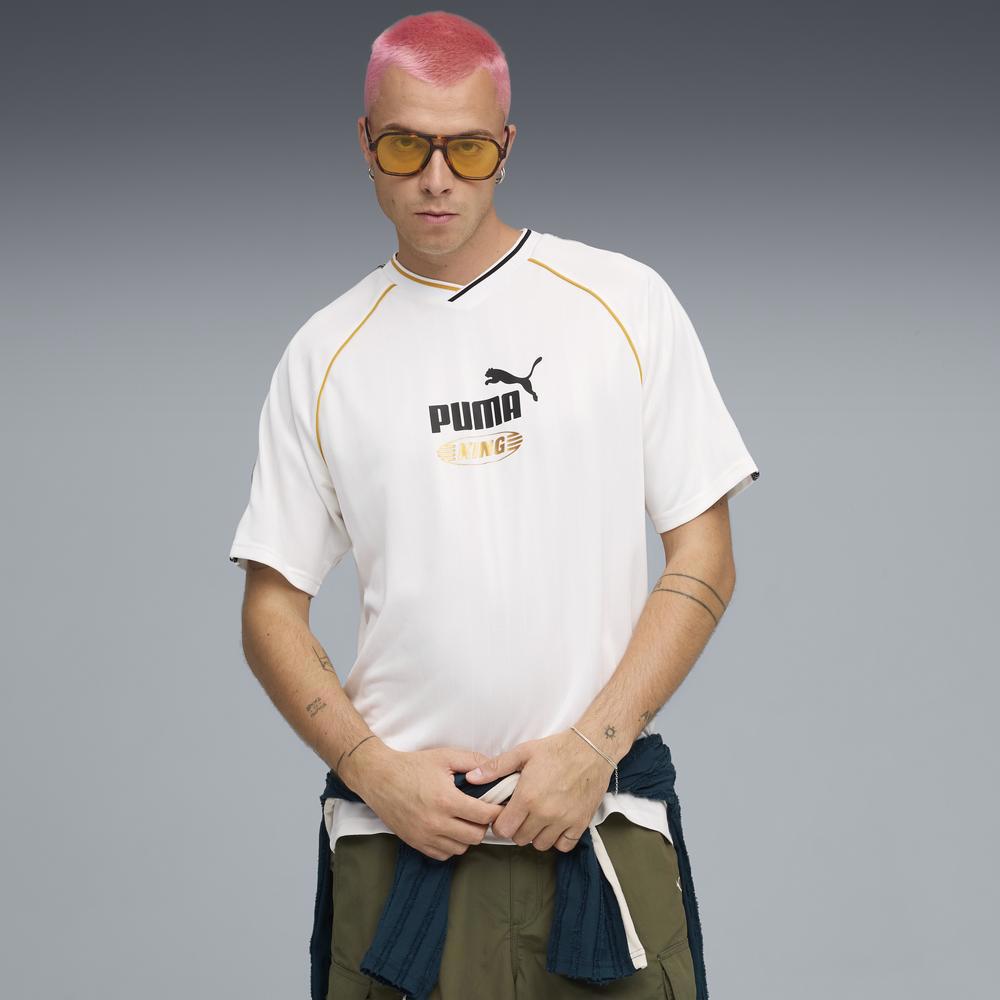 PUMA 流行系列King足球風短袖T恤 男女共同