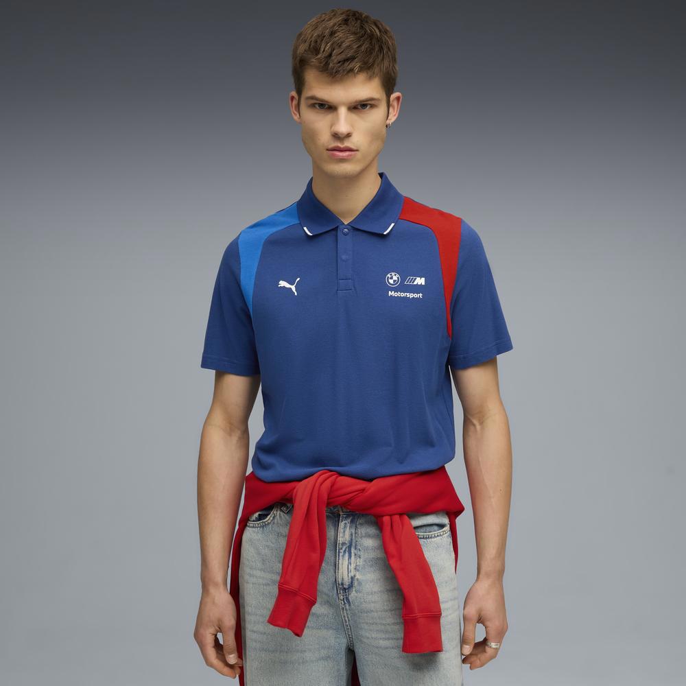 PUMA BMW系列MMS短袖Polo衫 男性