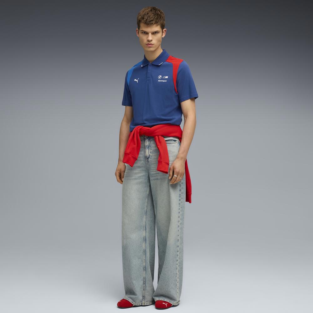 PUMA BMW系列MMS短袖Polo衫 男性