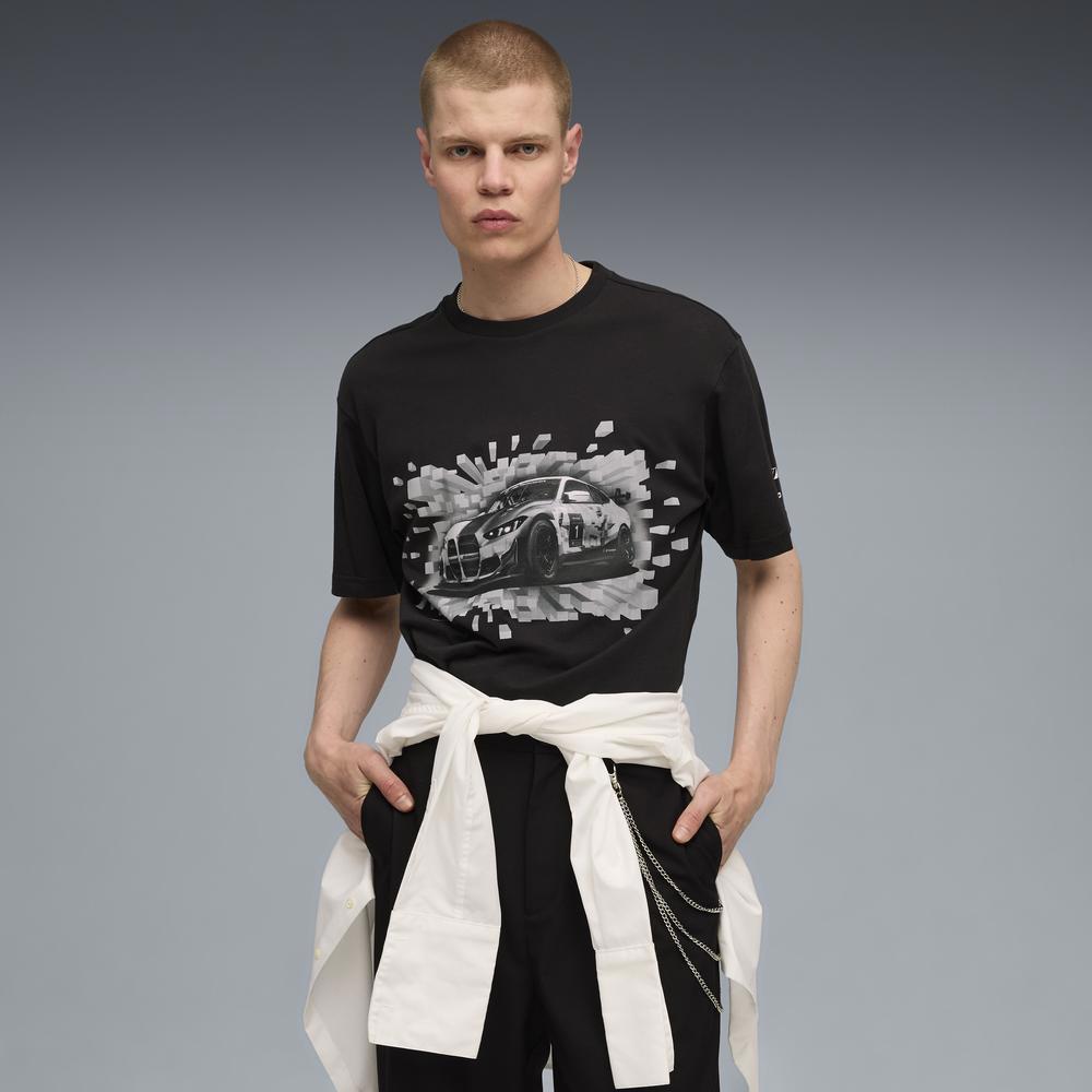 PUMA BMW系列MMS圖樣短袖T恤 男性