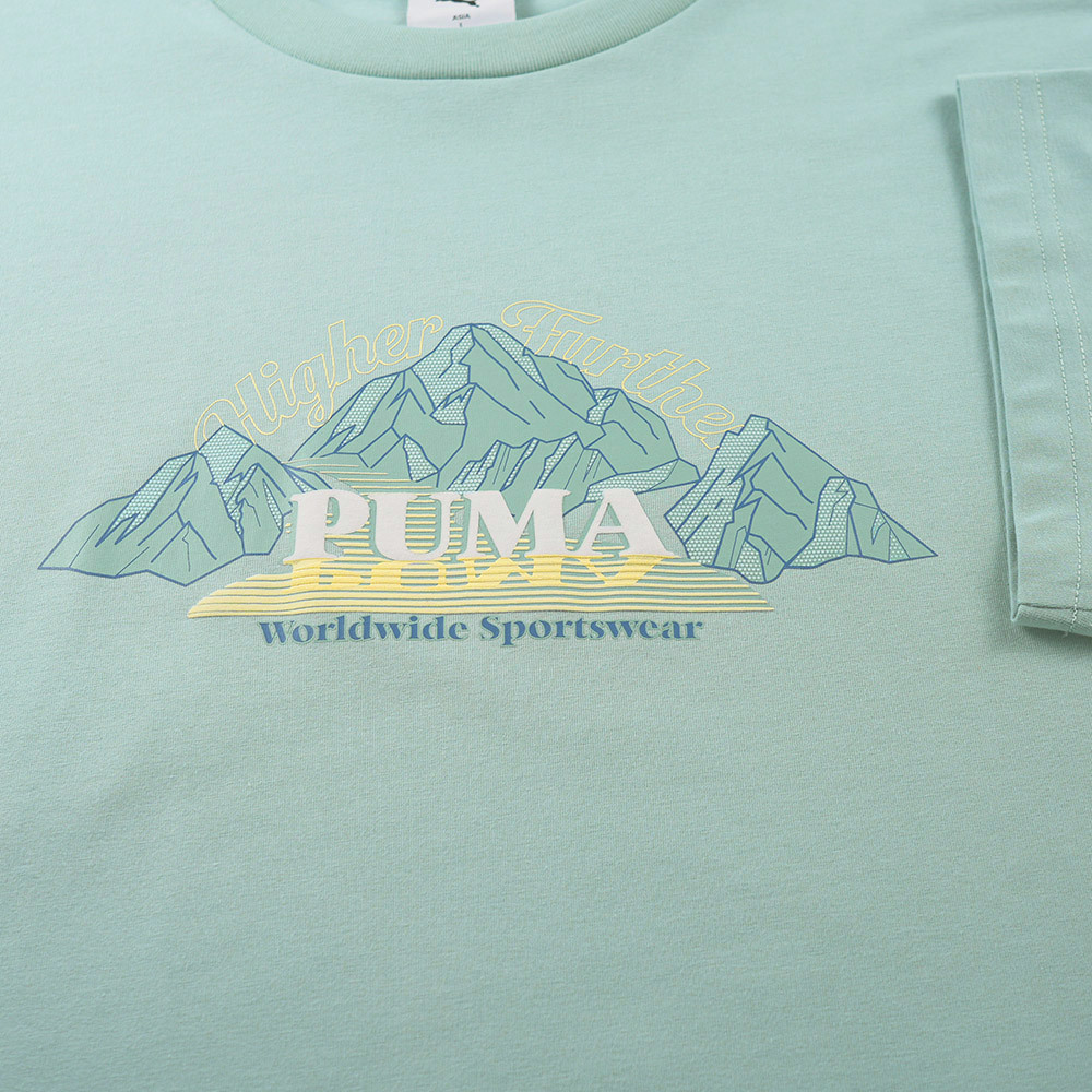 PUMA 流行系列Hidden Gem短袖T恤 男性