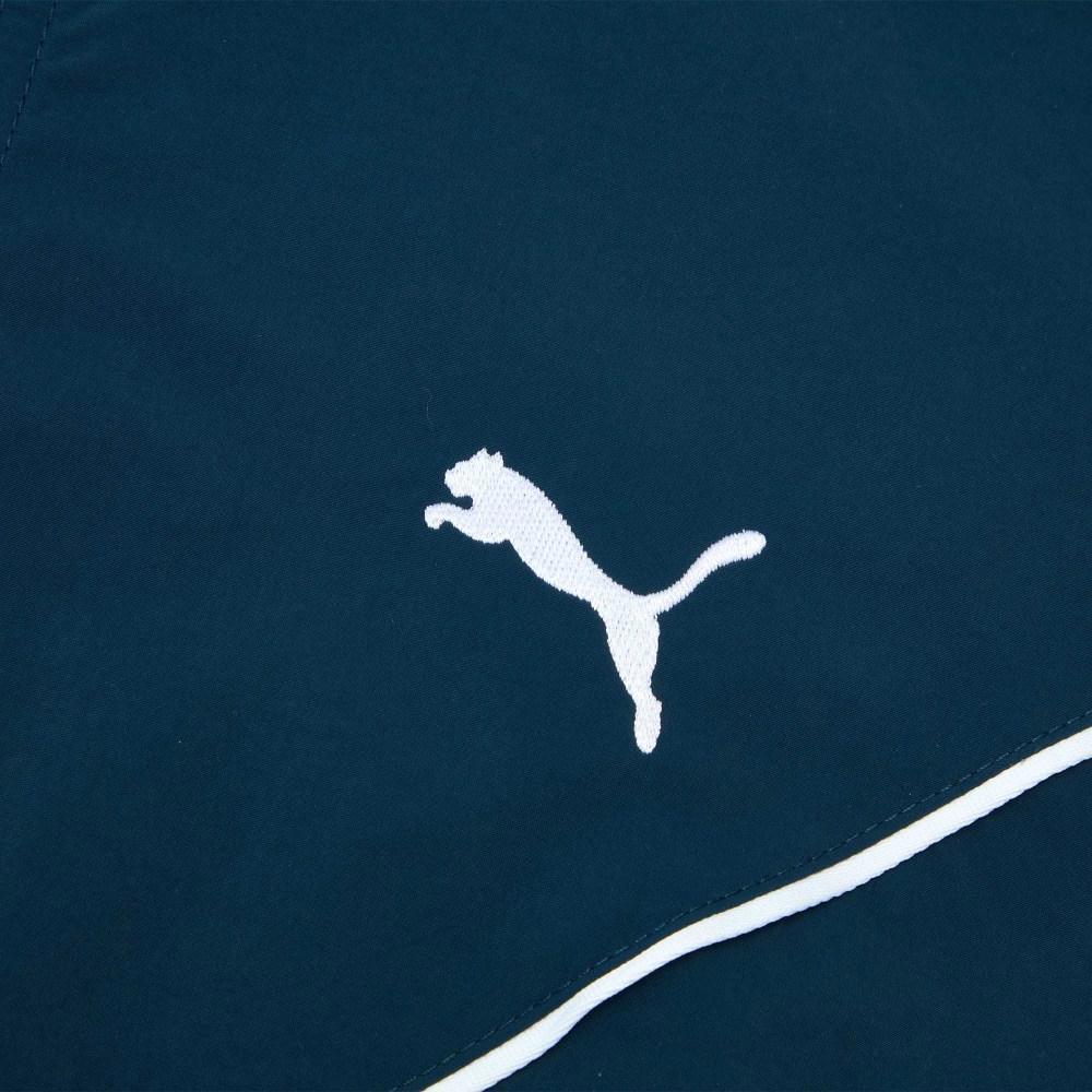 PUMA 韓國線流行系列復古足球風短袖風衣外套 男女共同