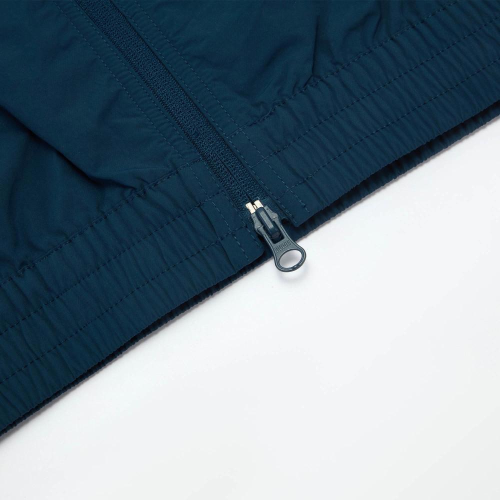 PUMA 韓國線流行系列復古足球風短袖風衣外套 男女共同