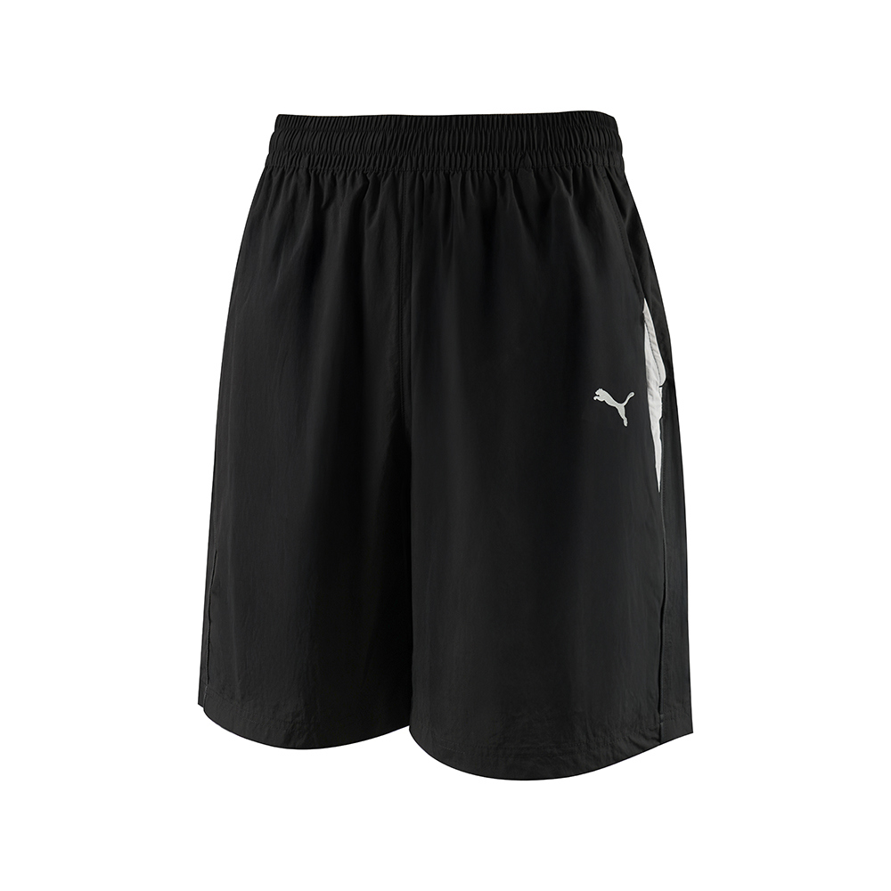 PUMA 韓國線流行系列復古足球風8吋短風褲 男女共同