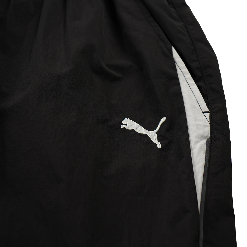 PUMA 韓國線流行系列復古足球風8吋短風褲 男女共同