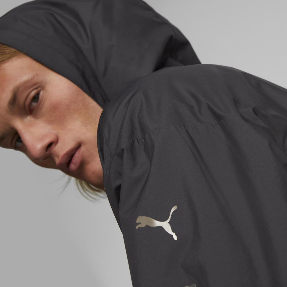 PUMA 基本系列撞色連帽風衣外套 男性