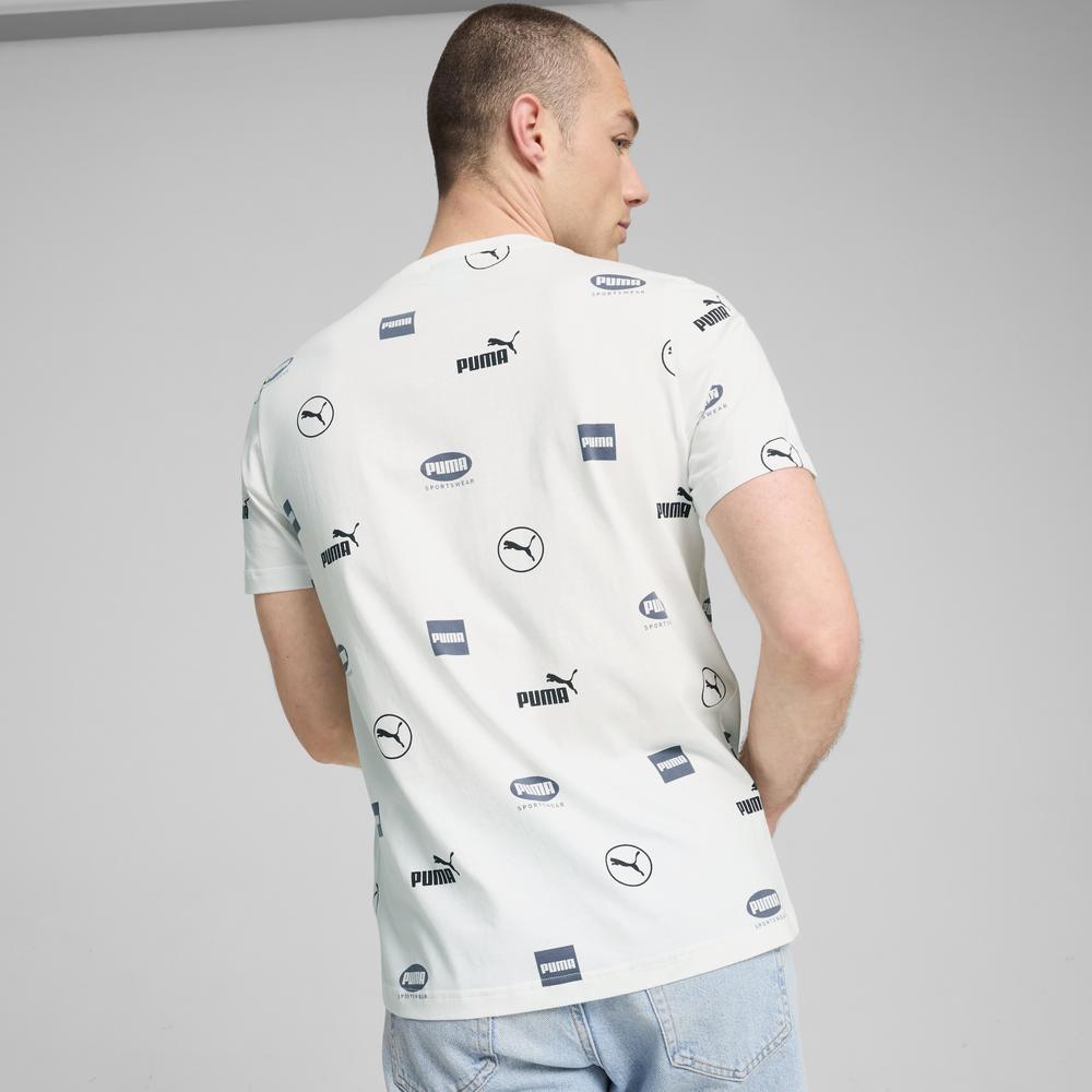 PUMA 基本系列Power印花短袖T恤 男性