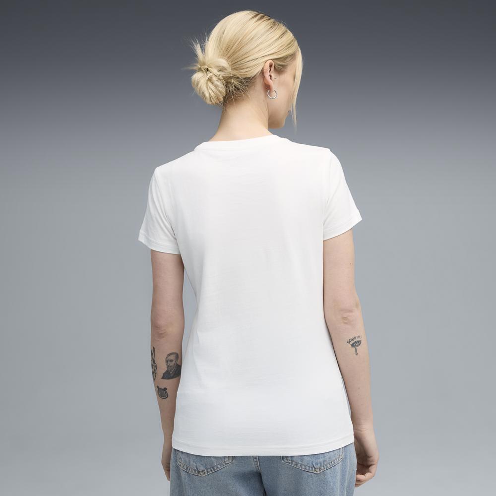 PUMA 基本系列ESS金銀跳豹短袖T恤 女性