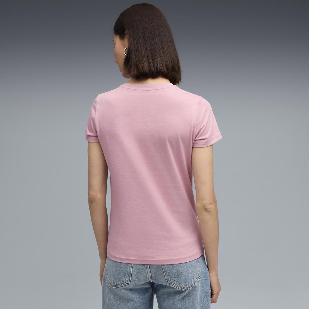 PUMA 基本系列ESS金銀跳豹短袖T恤 女性