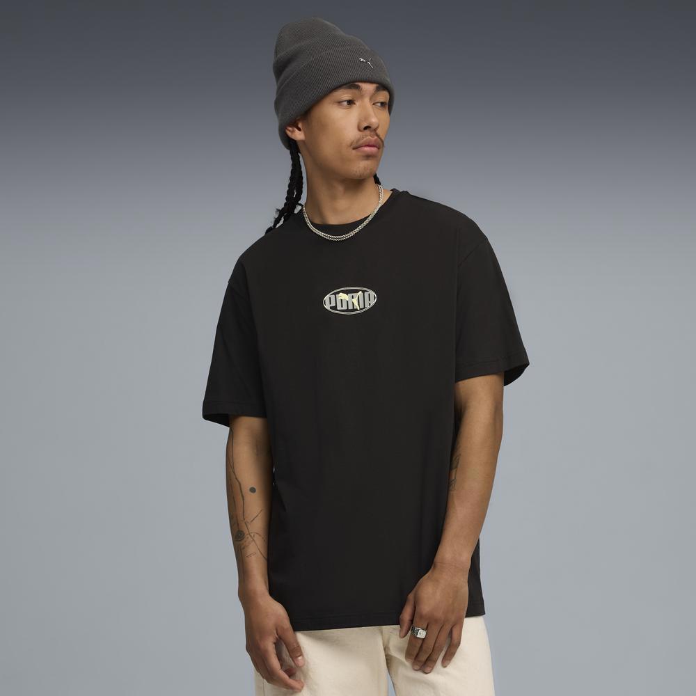 PUMA 基本系列Logo Lab短袖T恤 男性