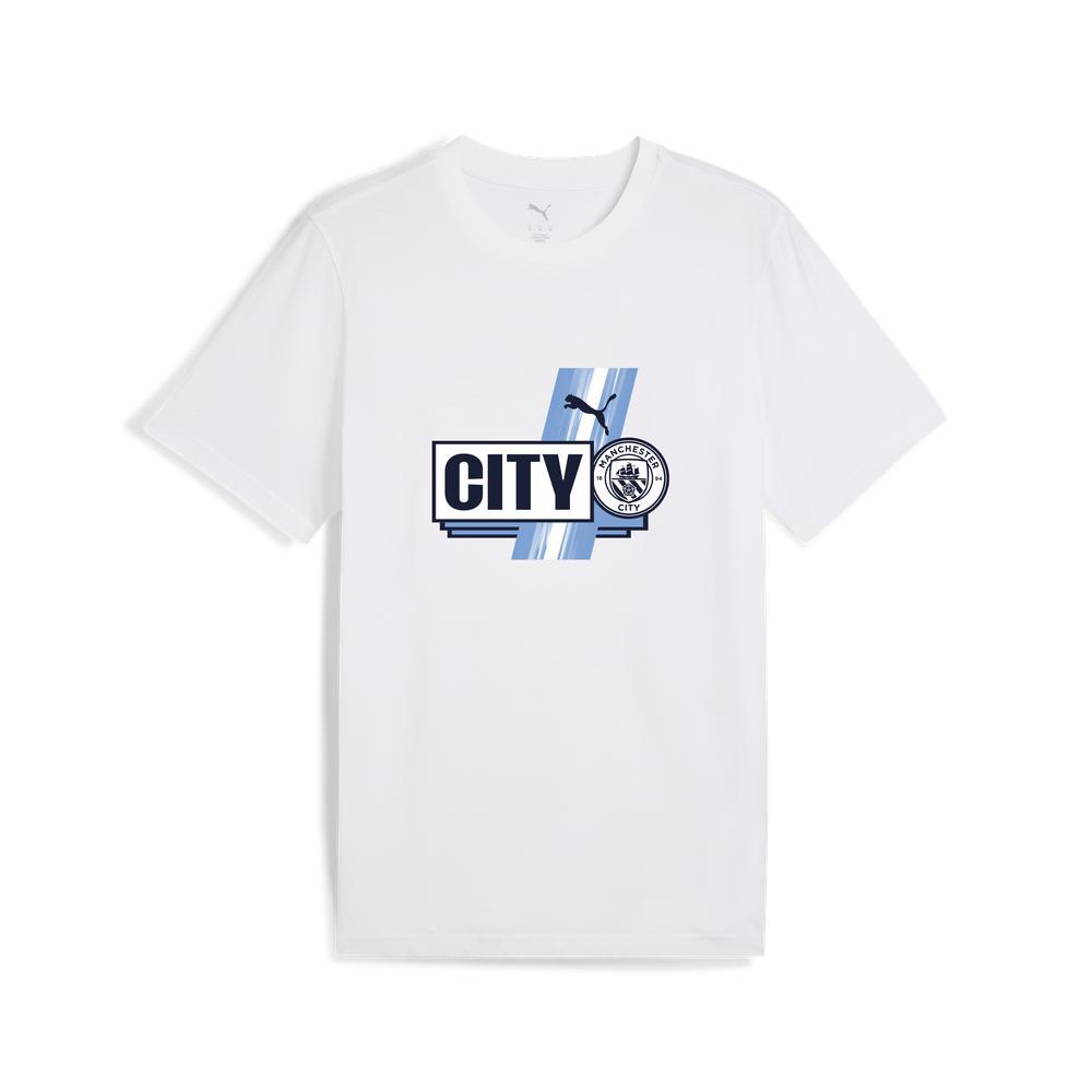 PUMA MCFC系列ftblCulture短袖T恤 男性