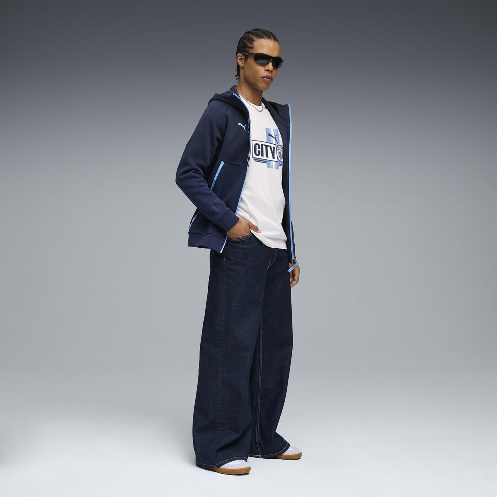 PUMA MCFC系列ftblCulture短袖T恤 男性