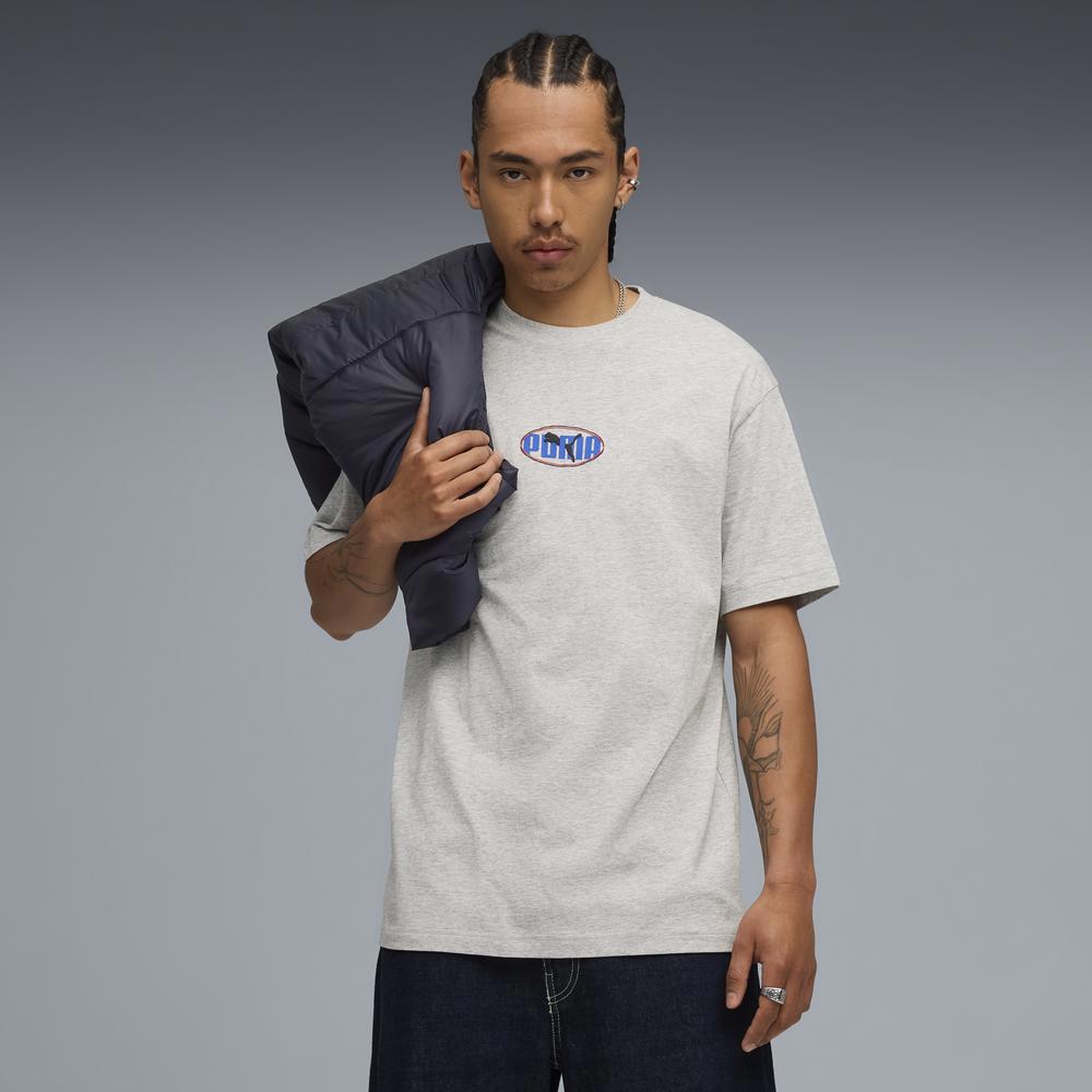 PUMA 基本系列Logo Lab短袖T恤 男性