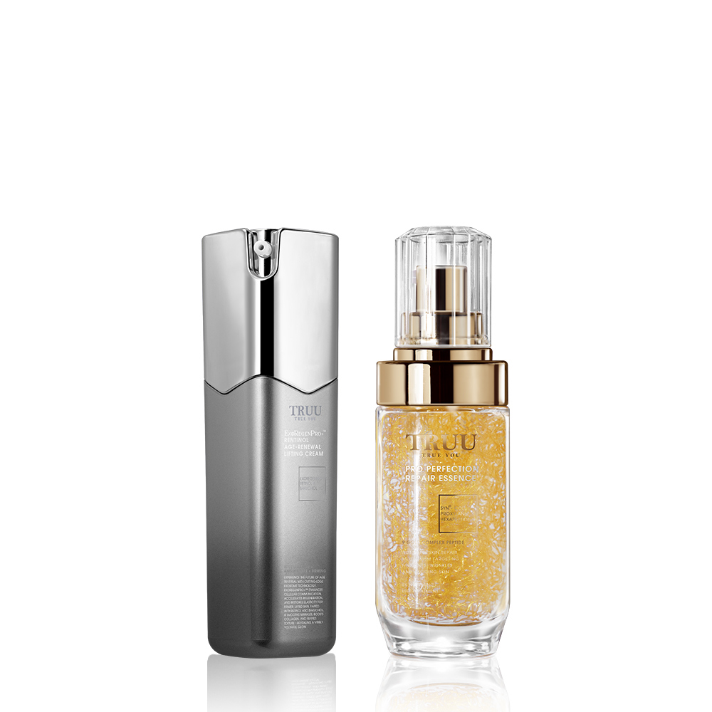 PDRN外泌體A醇再生精華乳【佩甄推薦】+黃金胜肽賦活精華【楊皓如．小嫻．鄭亦真推薦】