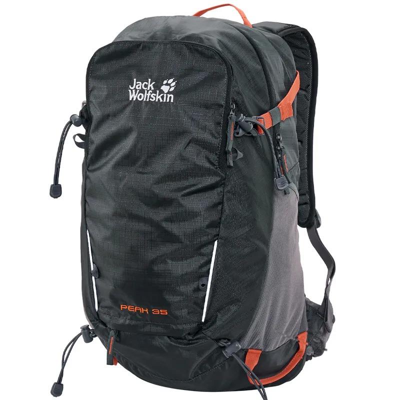【Jack Wolfskin 飛狼】Peak 登山背包 健行背包 35L『黑』(223001)(夏拍一限定商品)