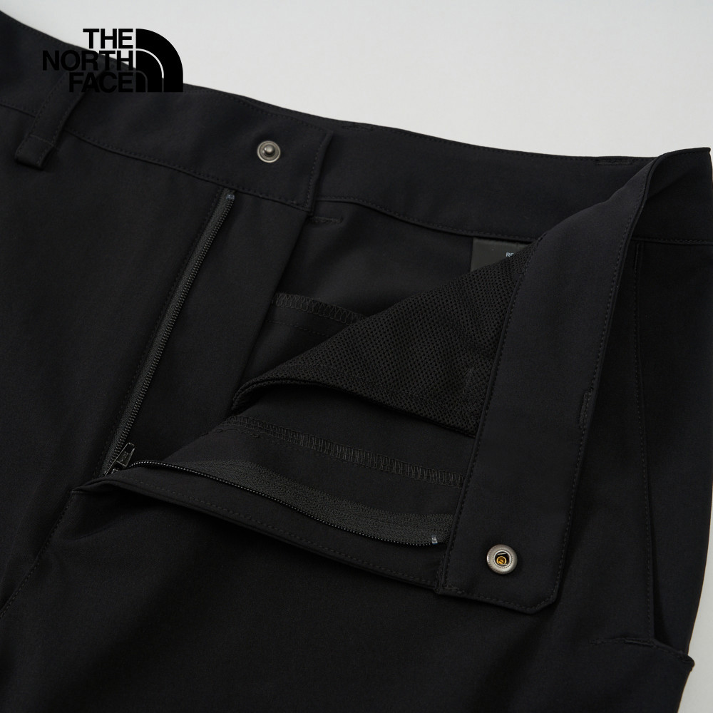 【10/26 00點限時搶購】The North Face北面男款黑色DWR防潑水戶外徒步長褲｜81PQ4H0