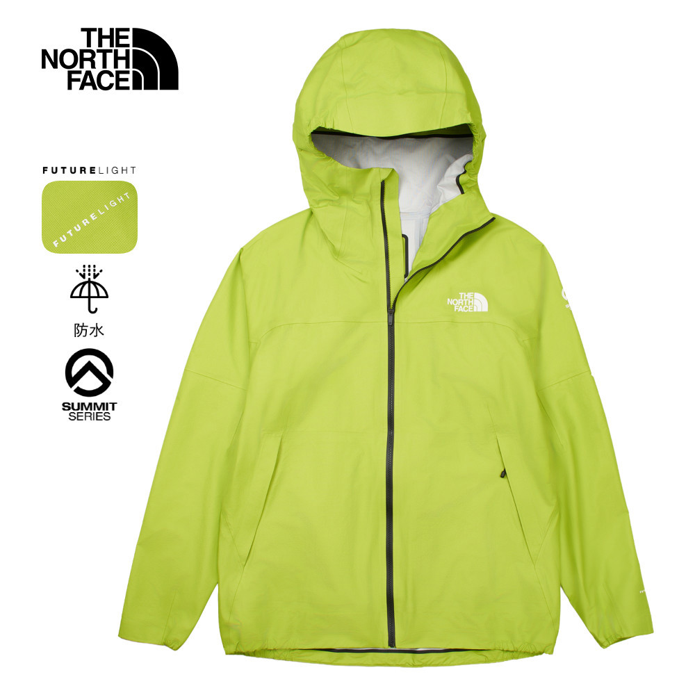 男款綠色FUTURELIGHT防水透氣衝鋒衣｜8A4D1MO