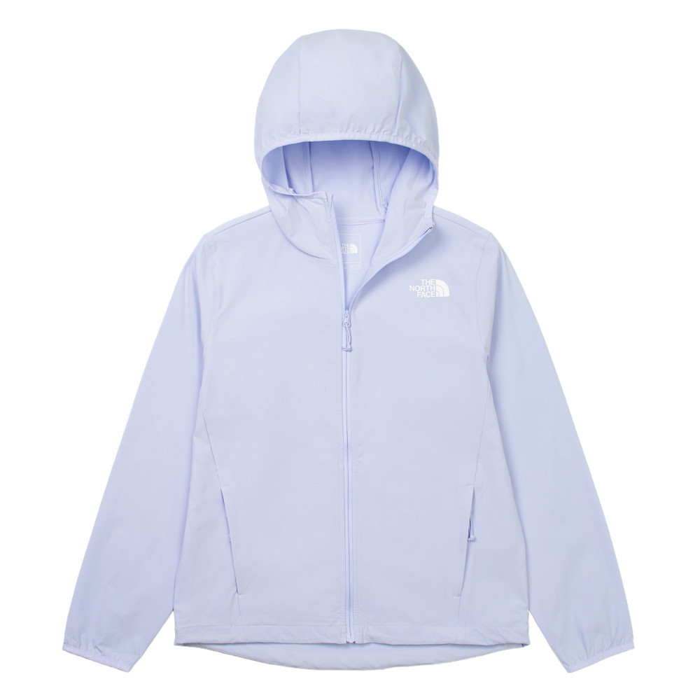 【10/25 12點週末限定】The North Face北面女款紫色DWR防潑水防風外套｜8BW90VI