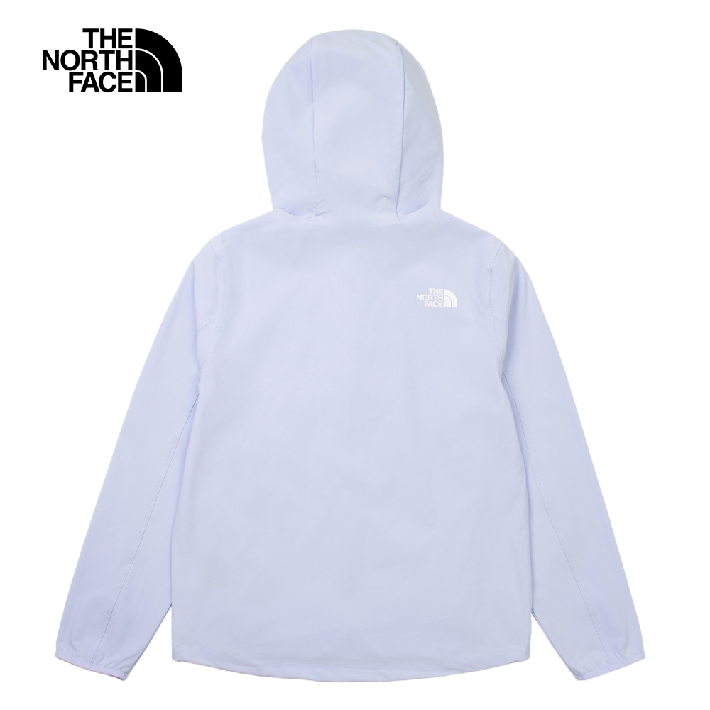 【10/25 12點週末限定】The North Face北面女款紫色DWR防潑水防風外套｜8BW90VI