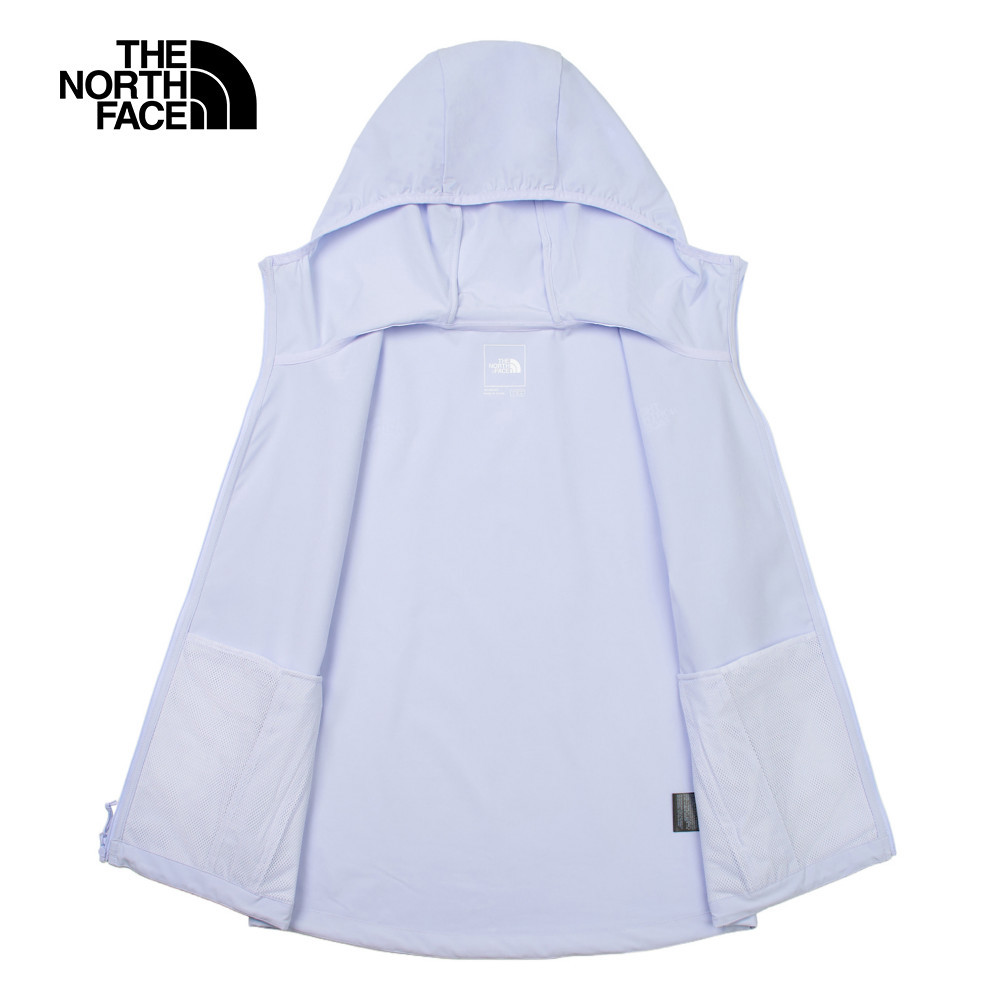 【10/25 12點週末限定】The North Face北面女款紫色DWR防潑水防風外套｜8BW90VI