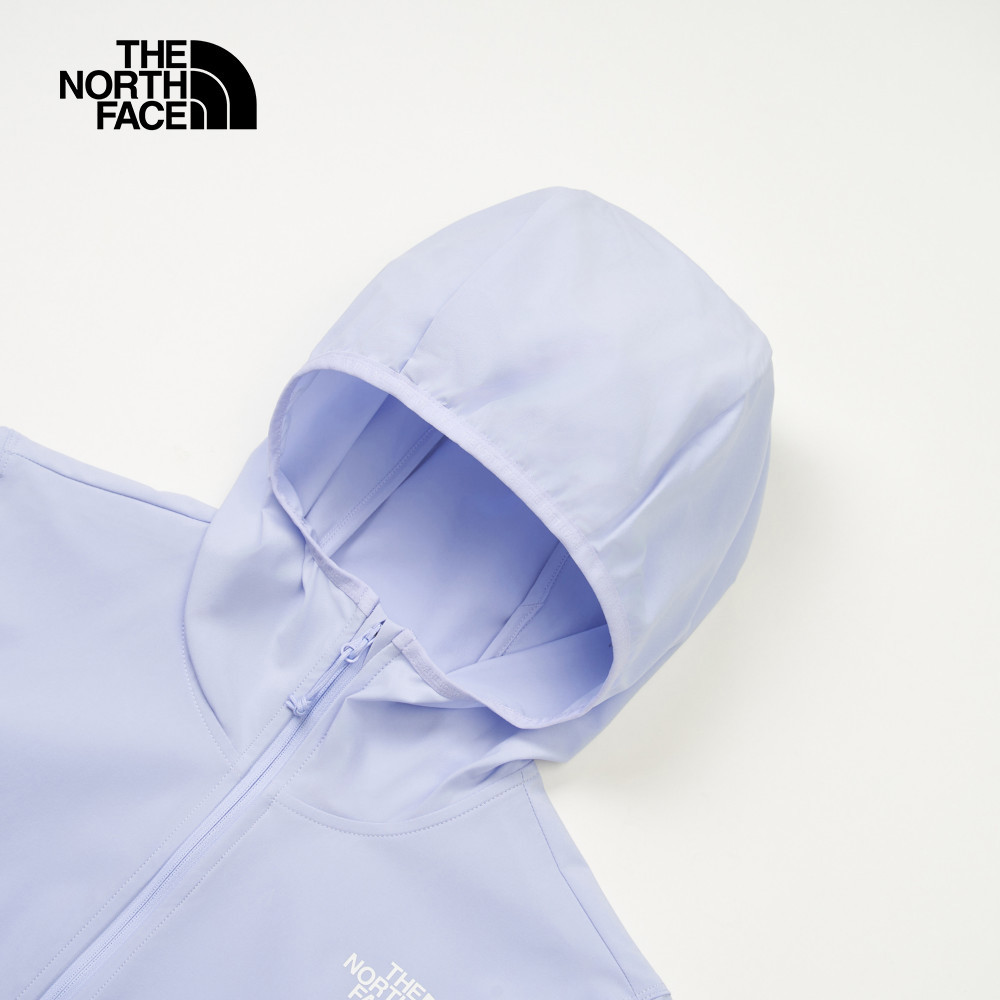 【10/25 12點週末限定】The North Face北面女款紫色DWR防潑水防風外套｜8BW90VI