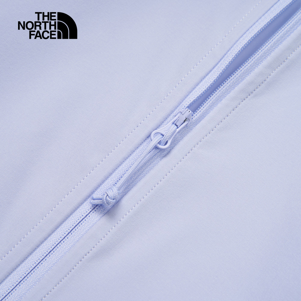 【10/25 12點週末限定】The North Face北面女款紫色DWR防潑水防風外套｜8BW90VI