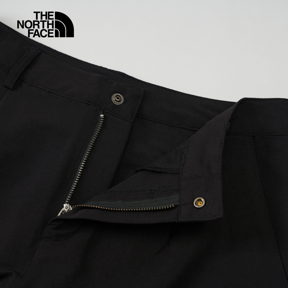 The North Face北面女款黑色DWR防潑水休閒長褲｜8C4ZJK3