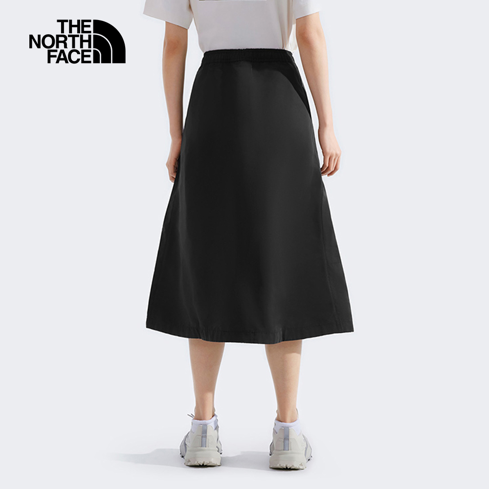 【10/27 00點限時搶購】The North Face北面女款黑色DWR防潑水短裙｜8C54JK3