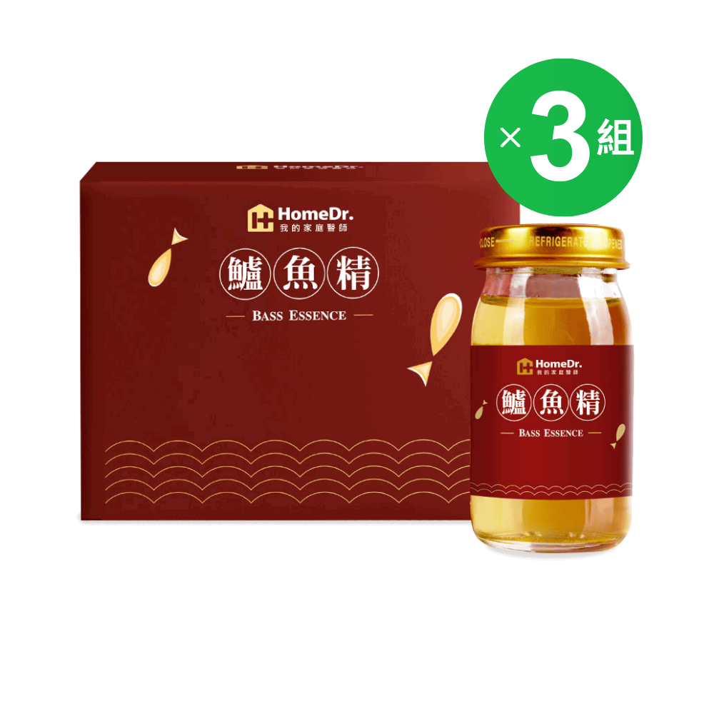 【HomeDr.】一開即飲-小分子胜肽鱸魚精-3盒組 (6入/盒)