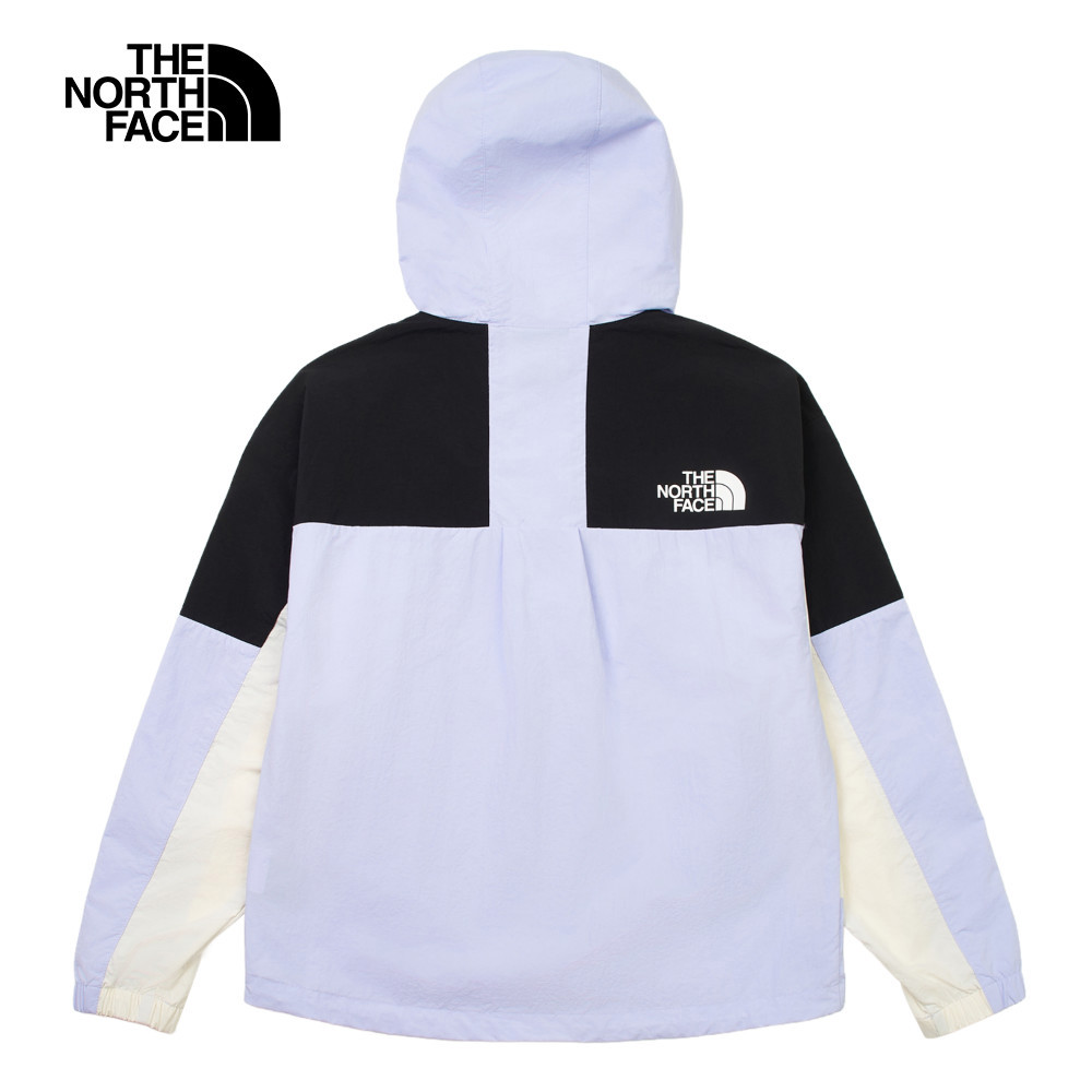 【10/27 00點限時搶購】The North Face北面女款紫黑拼接WindWall防風外套｜8CJS6H2