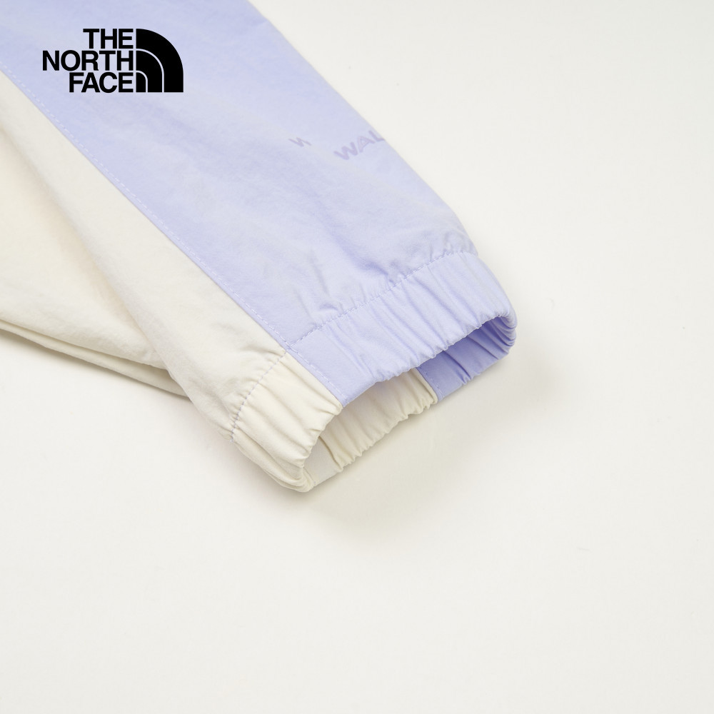 【10/27 00點限時搶購】The North Face北面女款紫黑拼接WindWall防風外套｜8CJS6H2