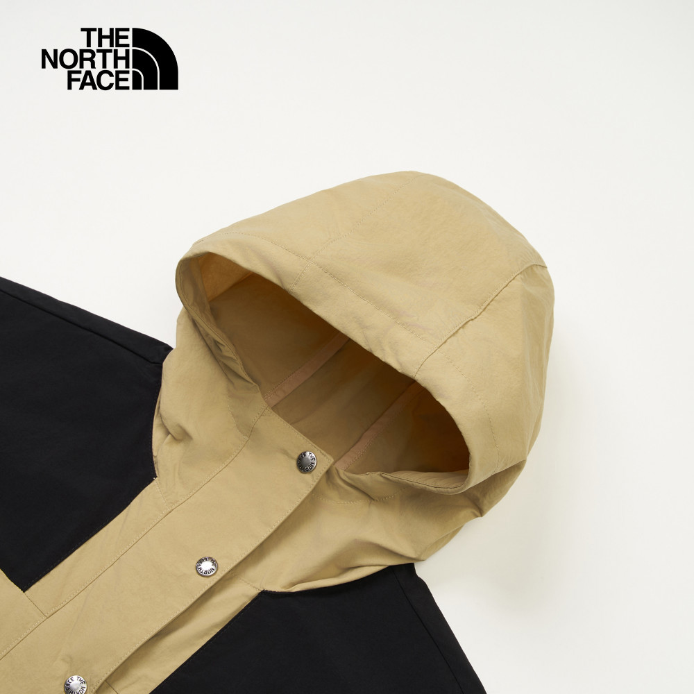 【10/27 12點限時搶購】The North Face北面女款棕黑拼接WindWall防風外套｜8CJSQV2