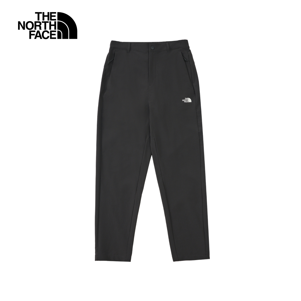 The North Face北面女款深灰色DWR防潑水戶外徒步長褲｜8CJU0C5