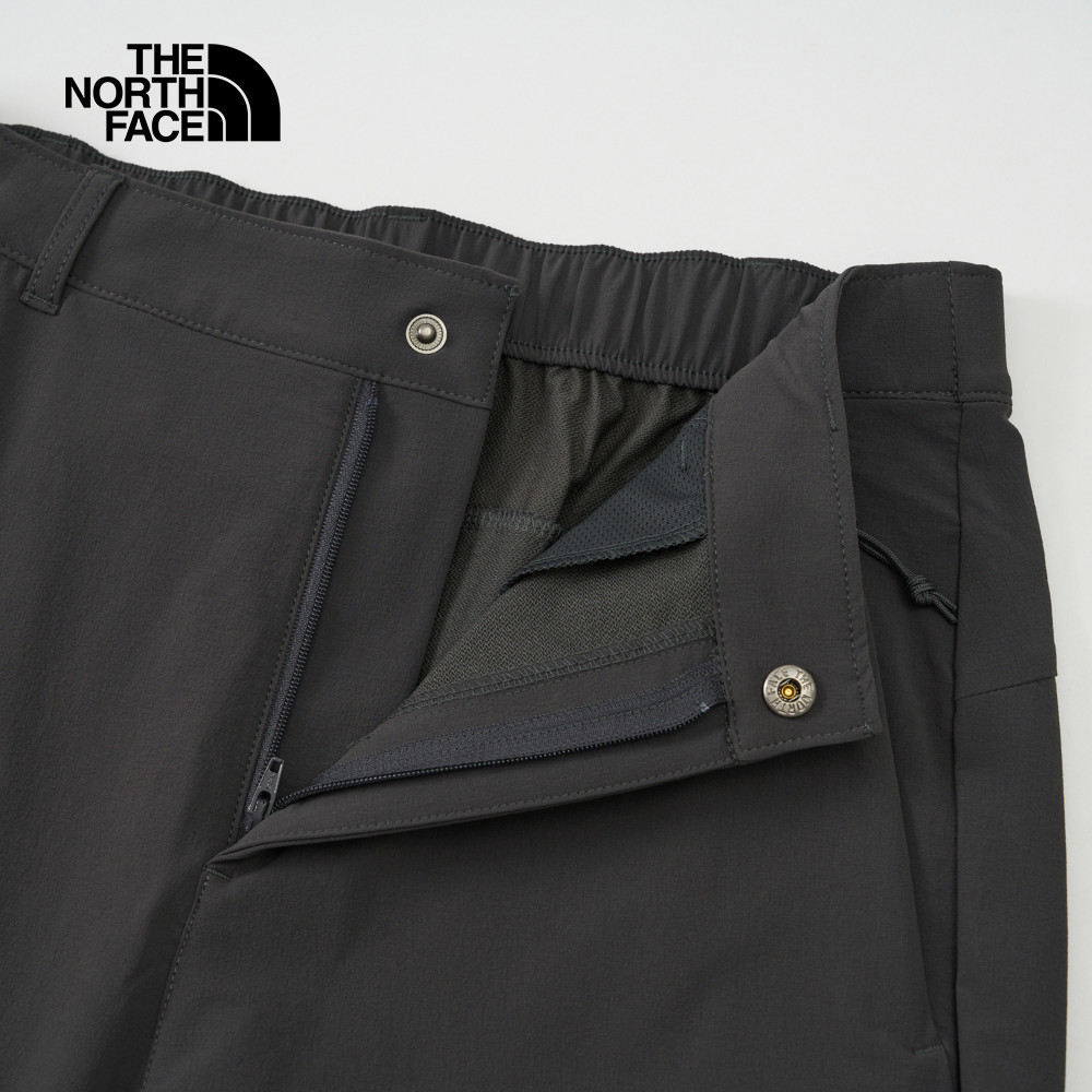 The North Face北面女款深灰色DWR防潑水戶外徒步長褲｜8CJU0C5