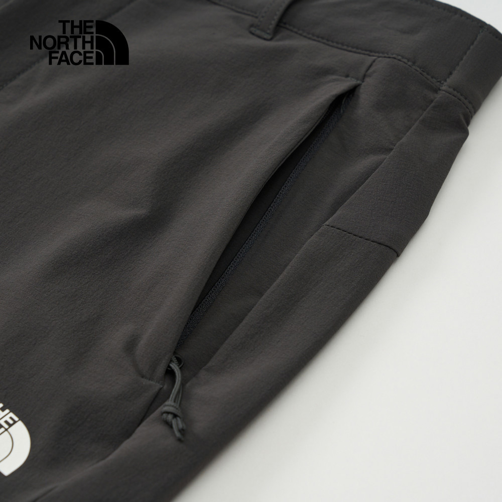 The North Face北面女款深灰色DWR防潑水戶外徒步長褲｜8CJU0C5