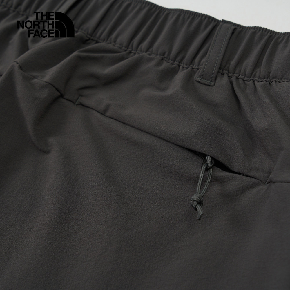 The North Face北面女款深灰色DWR防潑水戶外徒步長褲｜8CJU0C5