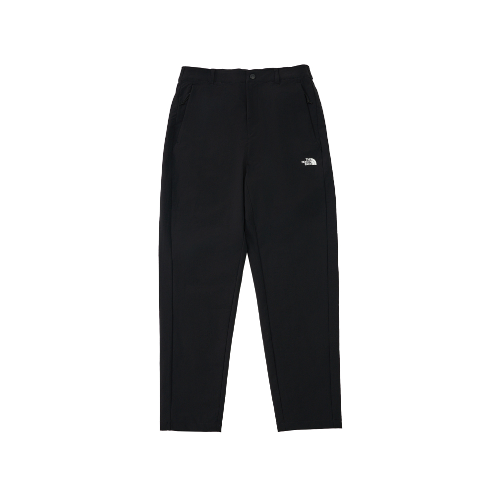 The North Face北面女款黑色DWR防潑水戶外徒步長褲｜8CJUJK3
