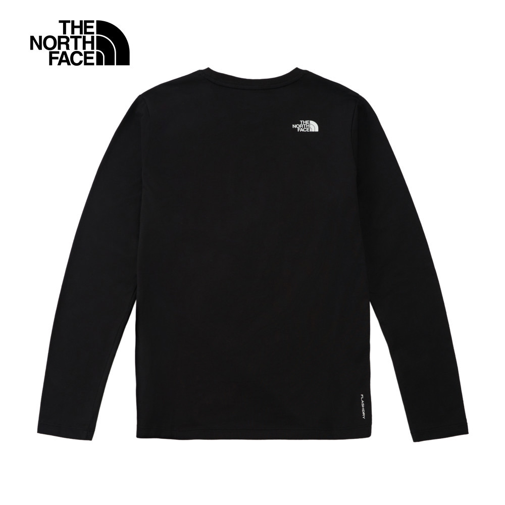 【限時搶購】女款黑色吸濕排汗長袖上衣｜8CK0JK3