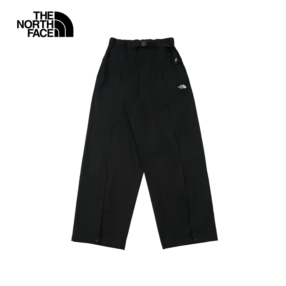 UE女款黑色DWR防潑水休閒長褲｜8CMFJK3