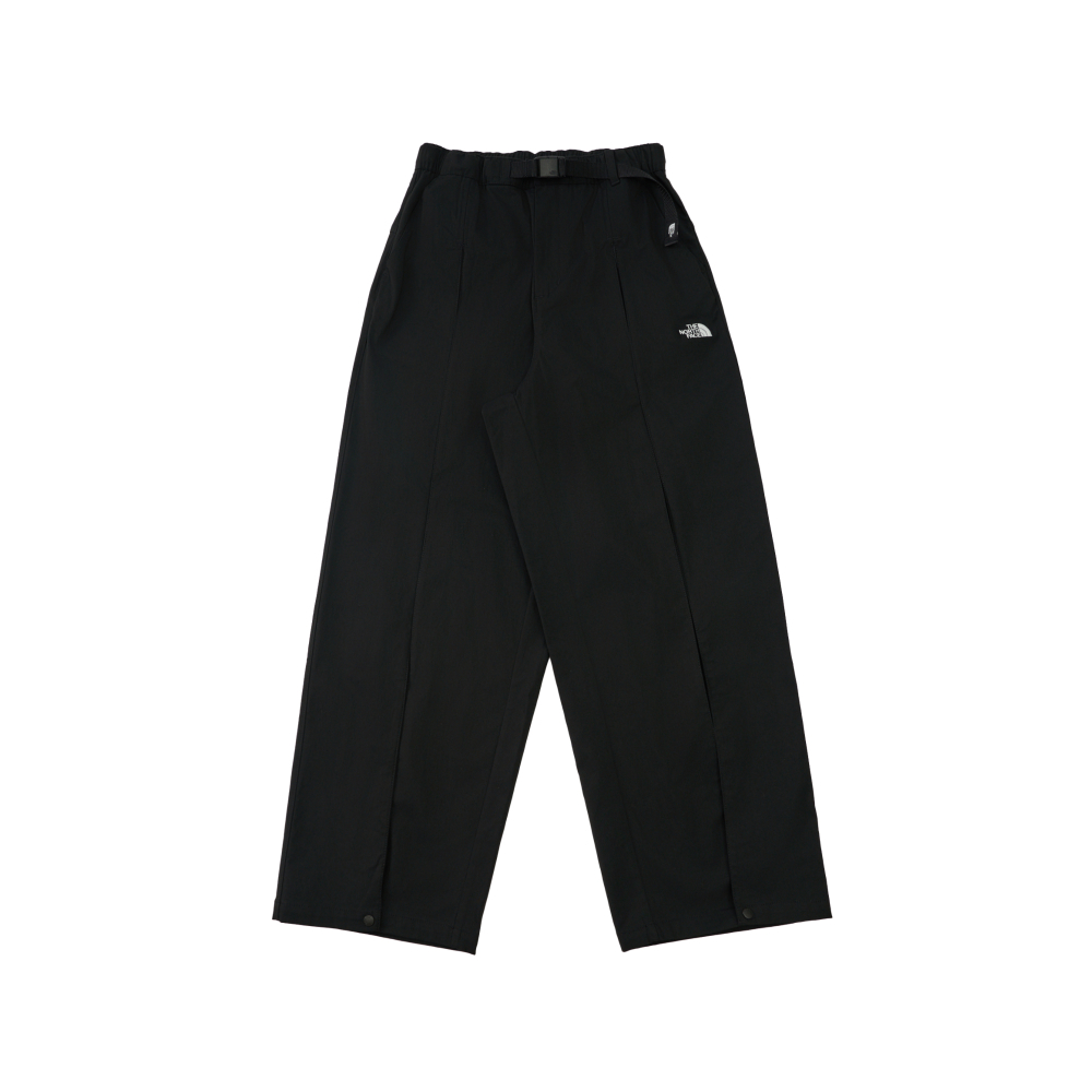 UE女款黑色DWR防潑水休閒長褲｜8CMFJK3