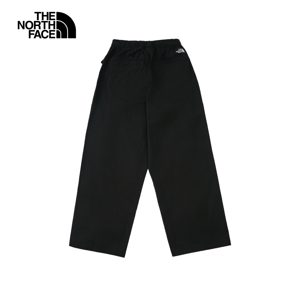 UE女款黑色DWR防潑水休閒長褲｜8CMFJK3