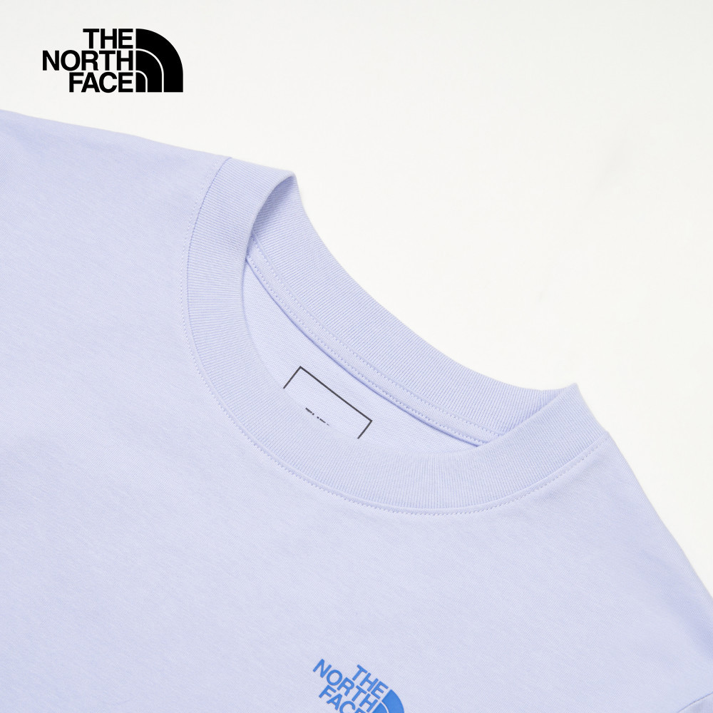 The North Face北面女款紫色純棉短袖T恤｜8DCJ0VI