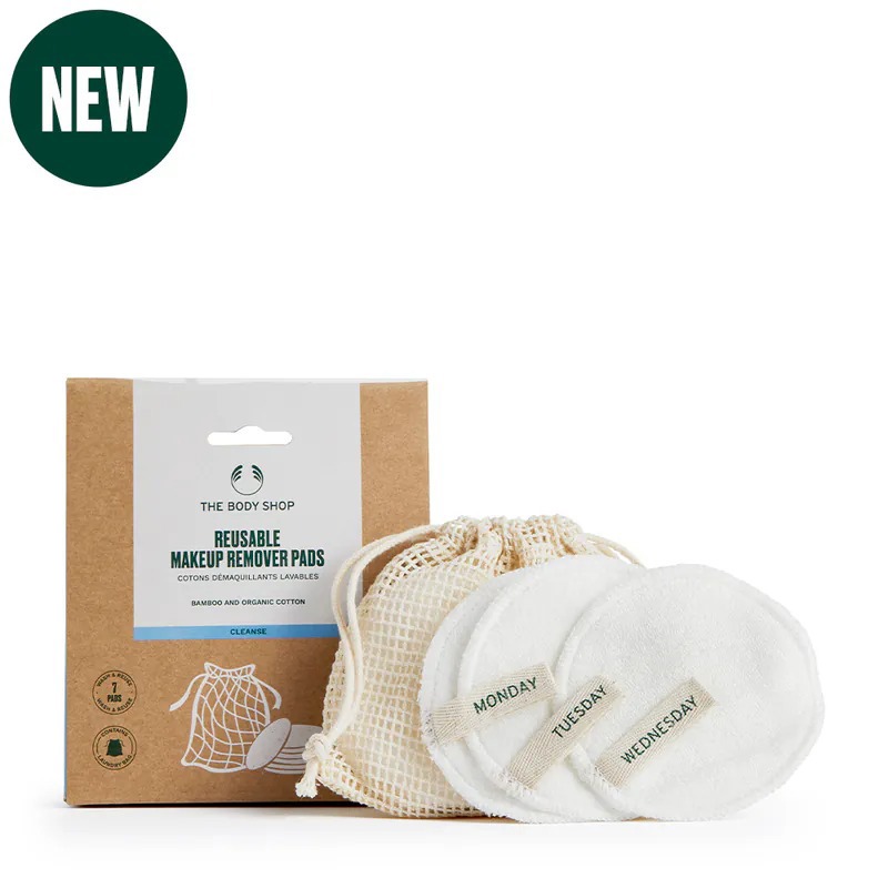 【THE BODY SHOP】環保護理潔顏布(7入)