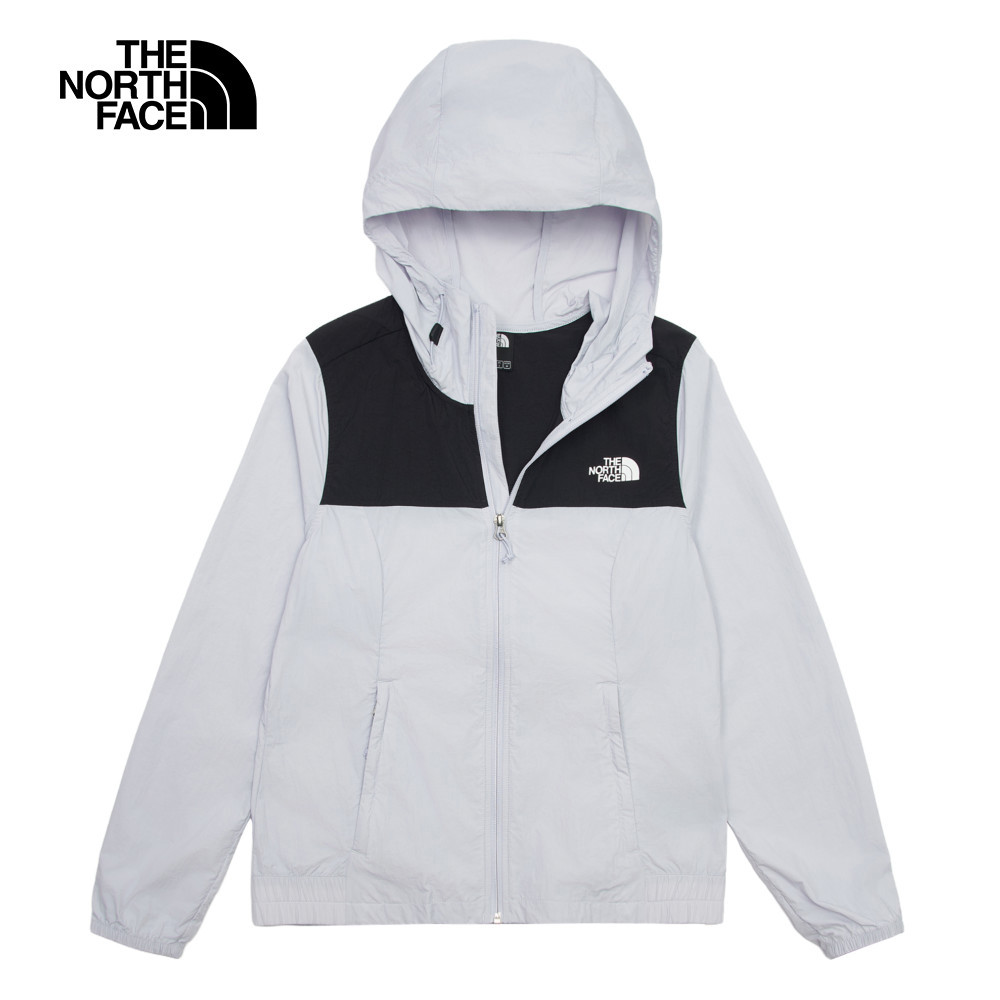 【10/27 00點限時搶購】The North Face北面女款灰色連帽外套｜8EYJ6E3