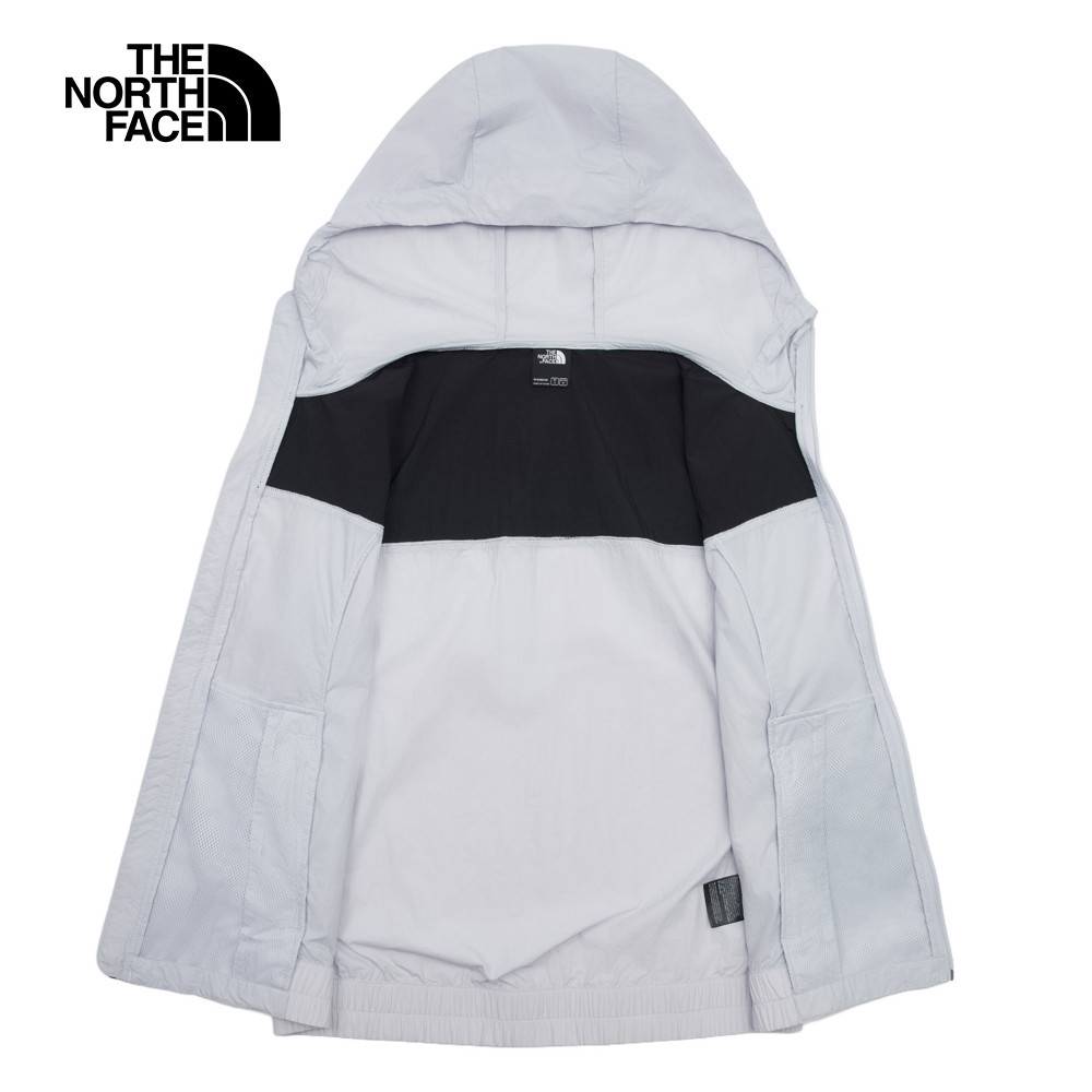 【10/27 00點限時搶購】The North Face北面女款灰色連帽外套｜8EYJ6E3