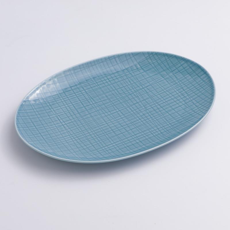 Ice Crack 23cm Ceramic Plate